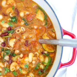 Homemade Minestrone Soup 1200 x 1200