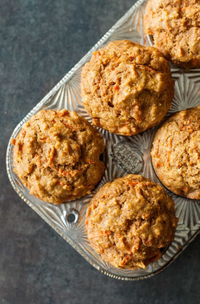 Butternut Carrot Whole Grain Muffins are so tasty! The perfect snack!