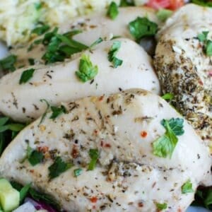 Greek Chicken and Creamy Tzatziki Orzo 5 Greek Chicken with Tzatziki Orzo Salad image 1200