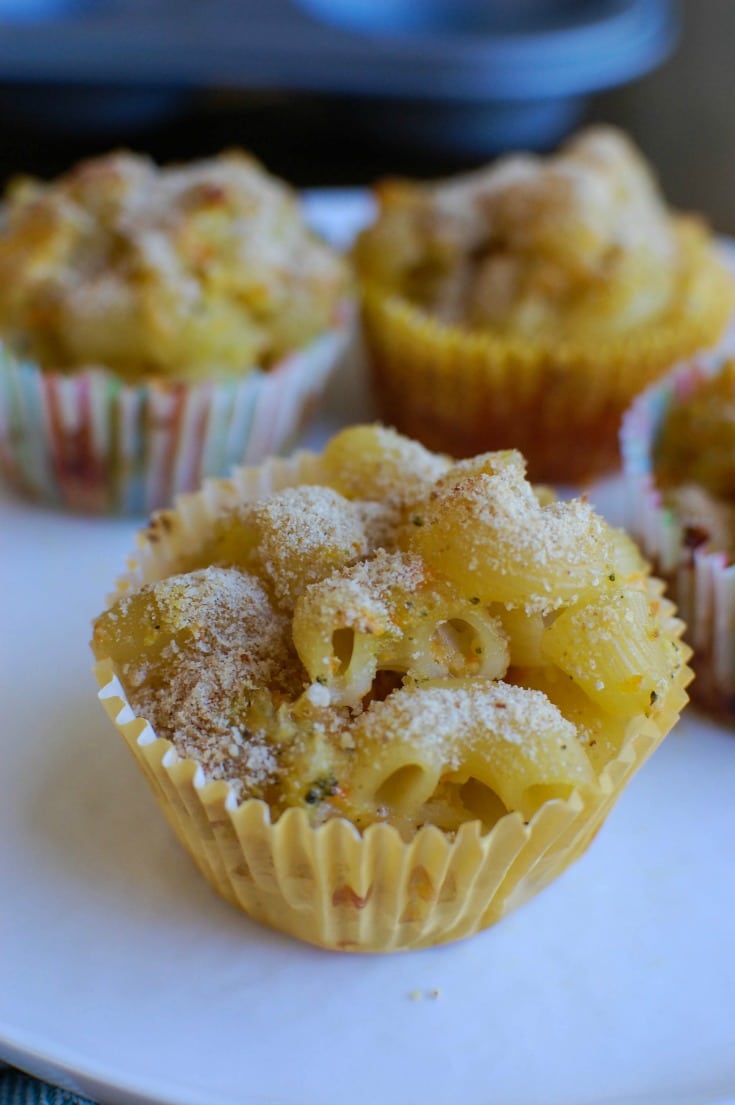 Healthy Mac and Cheese Muffins Image 1 A Cedar Spoon