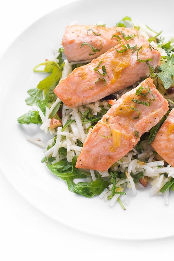 Brown-Sugar-Salmon-with-Jicama-Slaw-a-fresh-and-fast-dinner-recipe