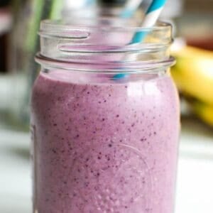 Blueberry Banana Smoothie Recipe 1200 x 1200