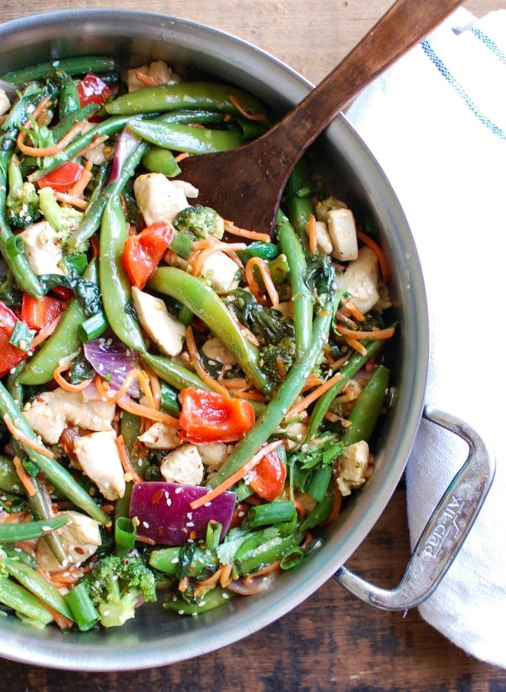 Orange Chicken Vegetable Stir Fry Image 9 - A Cedar Spoon