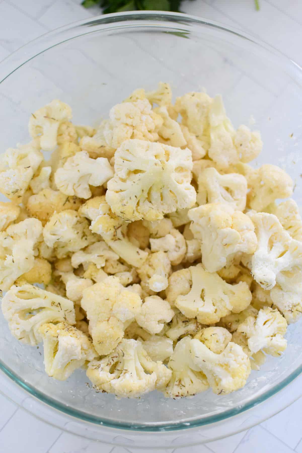 Simple Roasted Parmesan Cauliflower