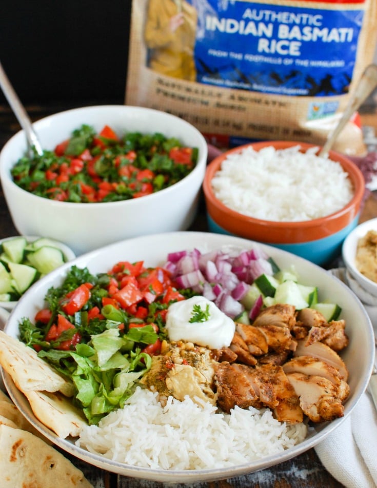 Chicken Shawarma Recipe with rice