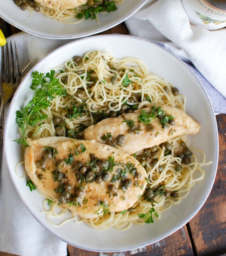 Chicken Piccata - A Cedar Spoon