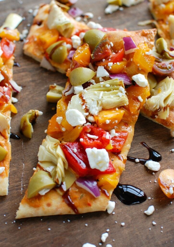 Mediterranean Flatbread single piece