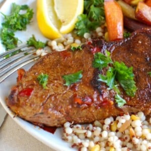  Pan Seared Harissa New York Strip Steak 1200 x 1200