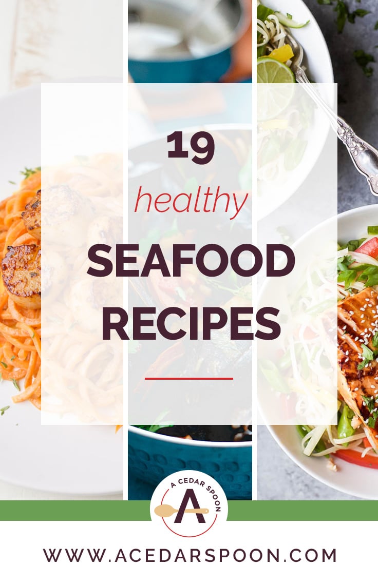 These 19 Healthy Seafood Recipes are a must make for you and your family. They are light, healthy and offer a little something for everyone.