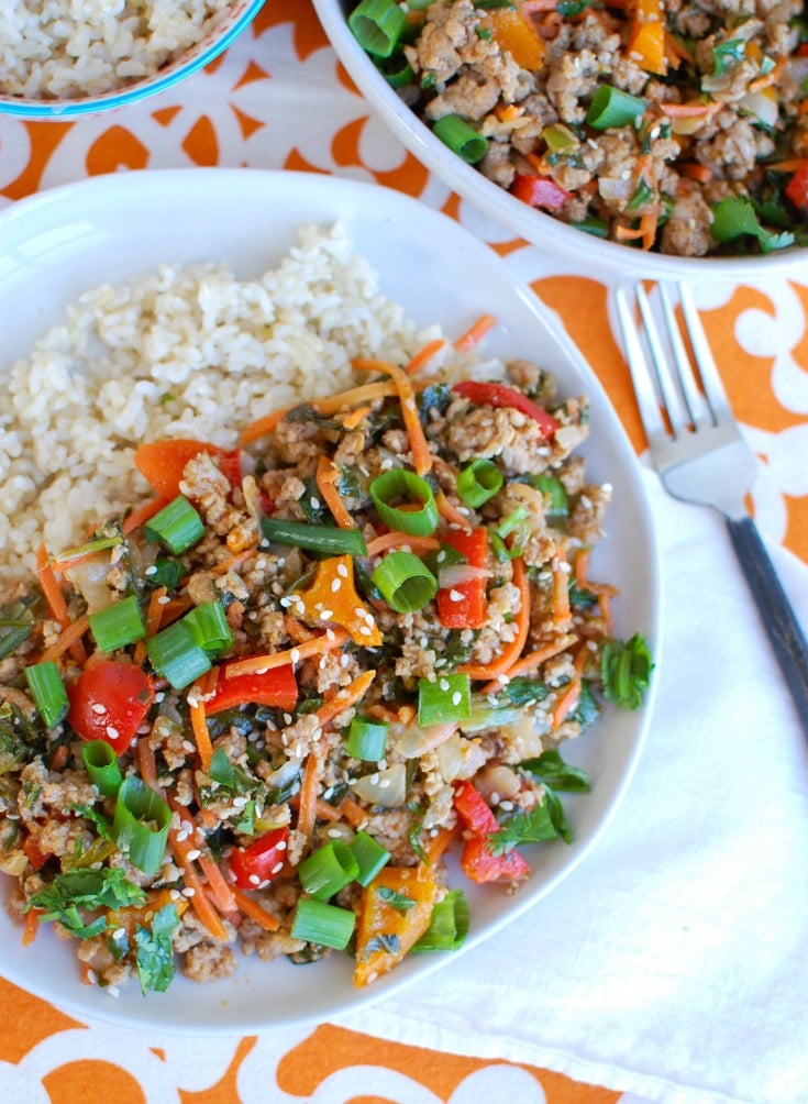 Easy Thai Pork Stir-Fry - A Cedar Spoon