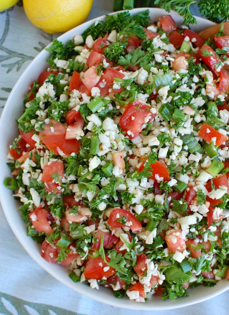 Cauliflower Tabbouleh Large Bowl