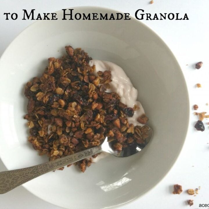 Cranberry and Almond Granola