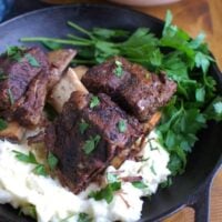 Slow Cooker Red Wine Short Ribs