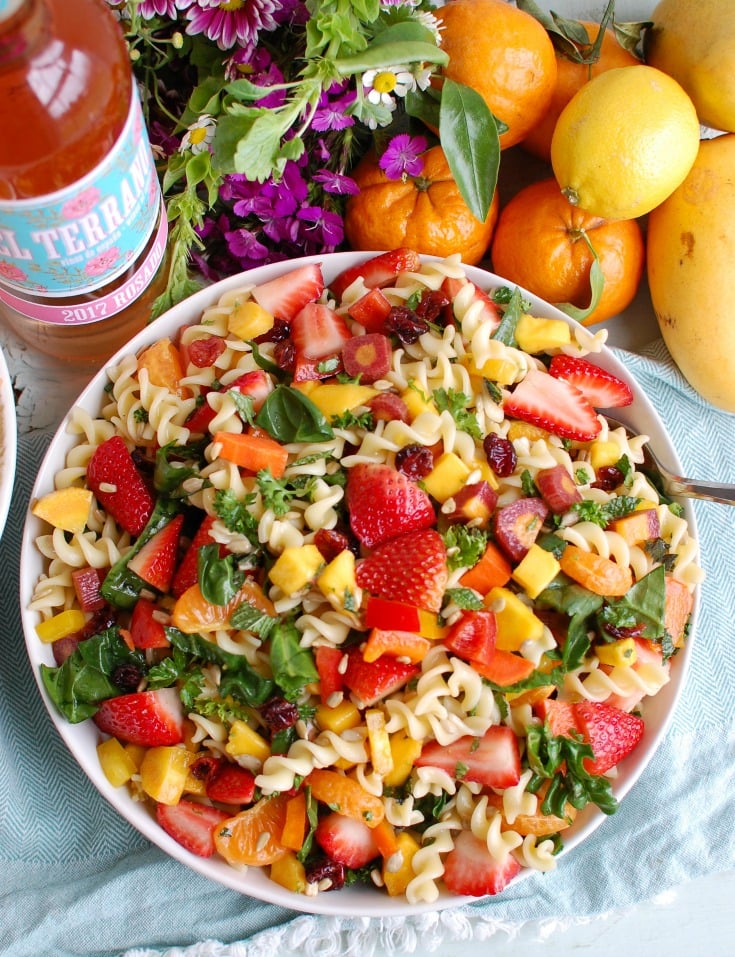Spring Salad Recipe Overheard Shot