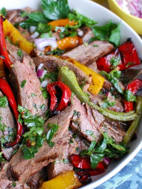 Easy Grilled Flank Steak with Chimichurri Sauce 1200 x 1200