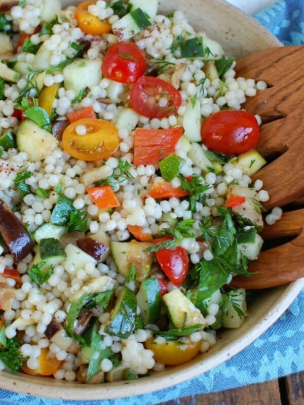 Mediterranean Grilled Vegetable Couscous Salad 1200 x 1200