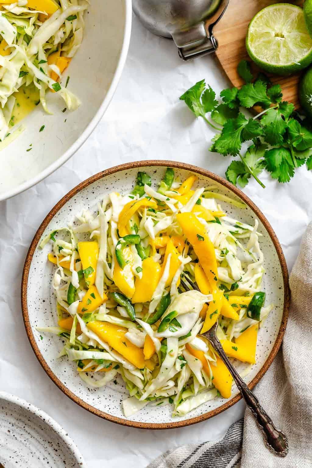 Easy Mango Slaw