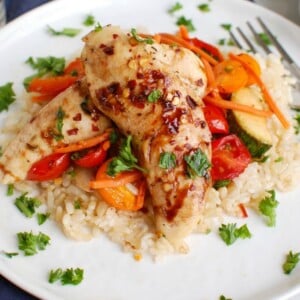 Sheet Pan Balsamic Chicken Tenders with Vegetables 1200 x 1200