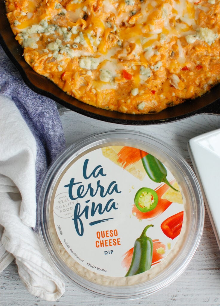 Buffalo Chicken Queso Cheese Dip La Terra FIna 