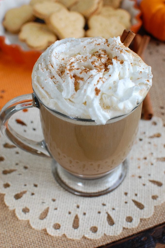 Pumpkin Spice Latte Whip Cream