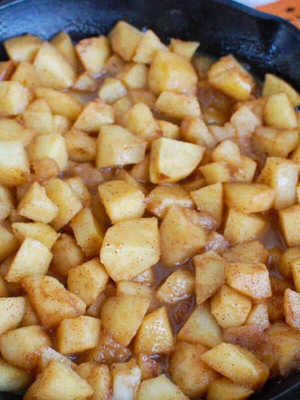 Easy Skillet Apples 1200 x 1200