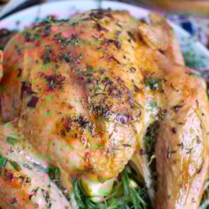 Herb Butter Roasted Turkey for Thanksgiving