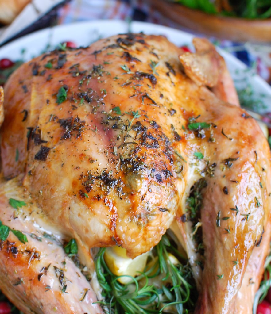 Herb Butter Roasted Turkey for Thanksgiving