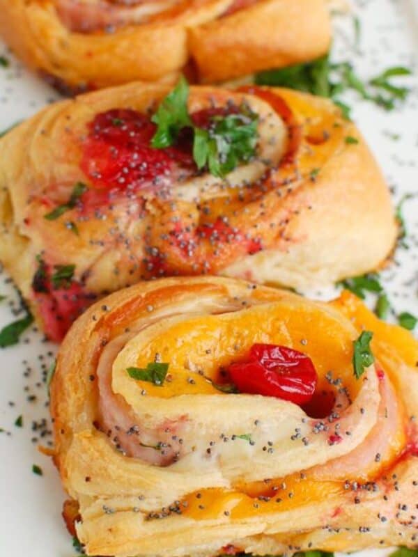 Ham Cheese and Cranberry Rollups 1200 x 1200