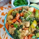 Easy Chicken Ramen Noodle Stir Fry 1200 x 1200