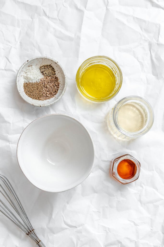 Healthy Coleslaw dressing ingredients 