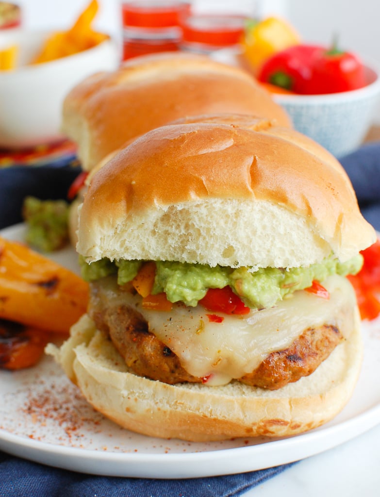 Pork Burgers with Guacamole