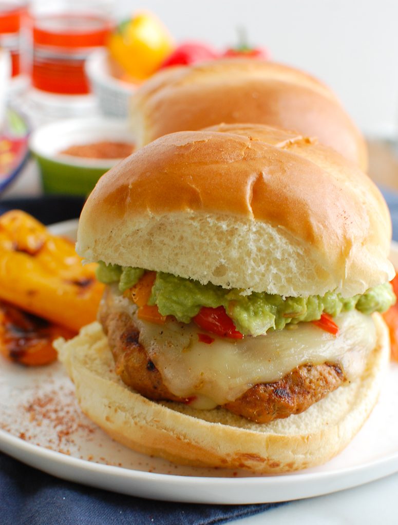 Pork Burgers with bun
