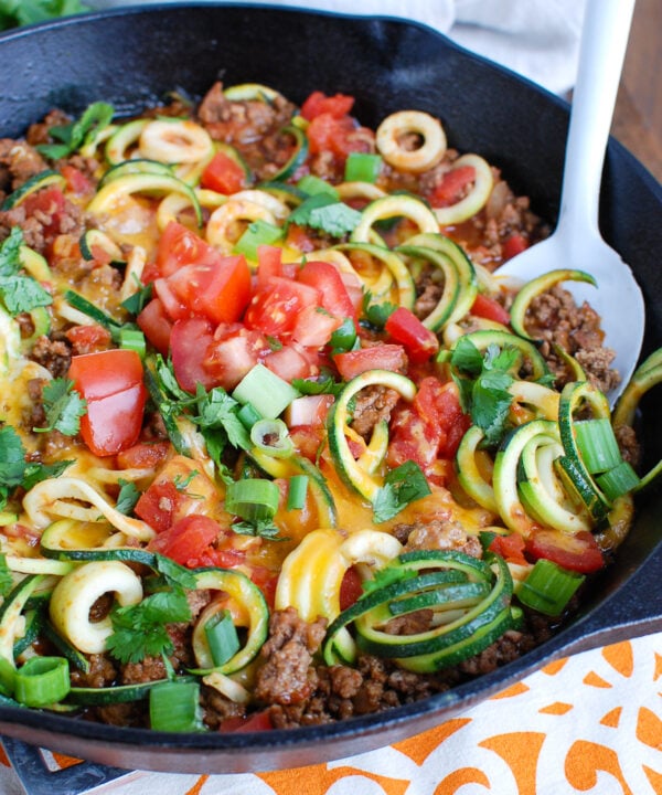 Mexican Zucchini Skillet