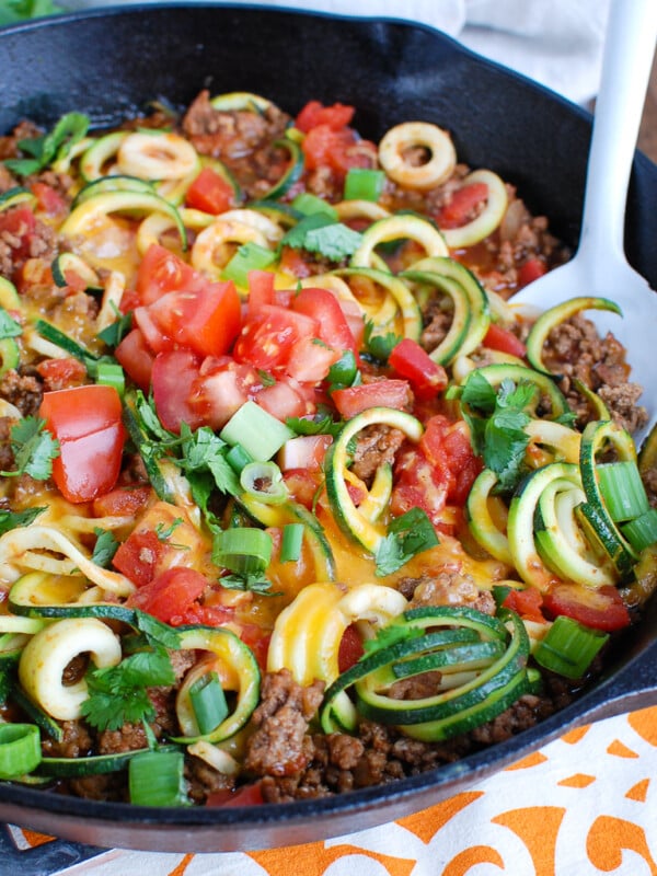 Mexican Zucchini Skillet