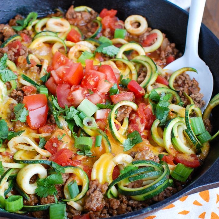 Mexican Zucchini Skillet