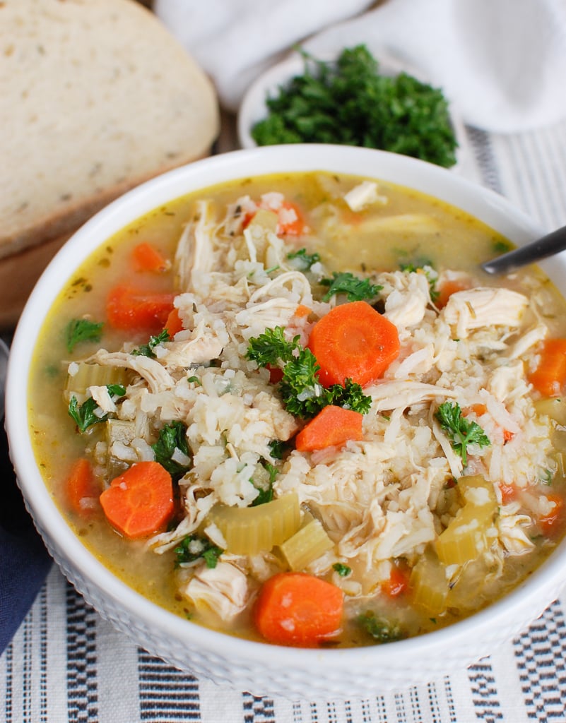 Homemade Chicken and Rice Soup