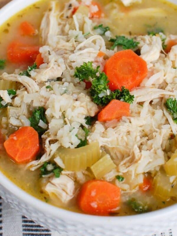 Crock Pot Chicken and Rice Soup 1200 x 1200