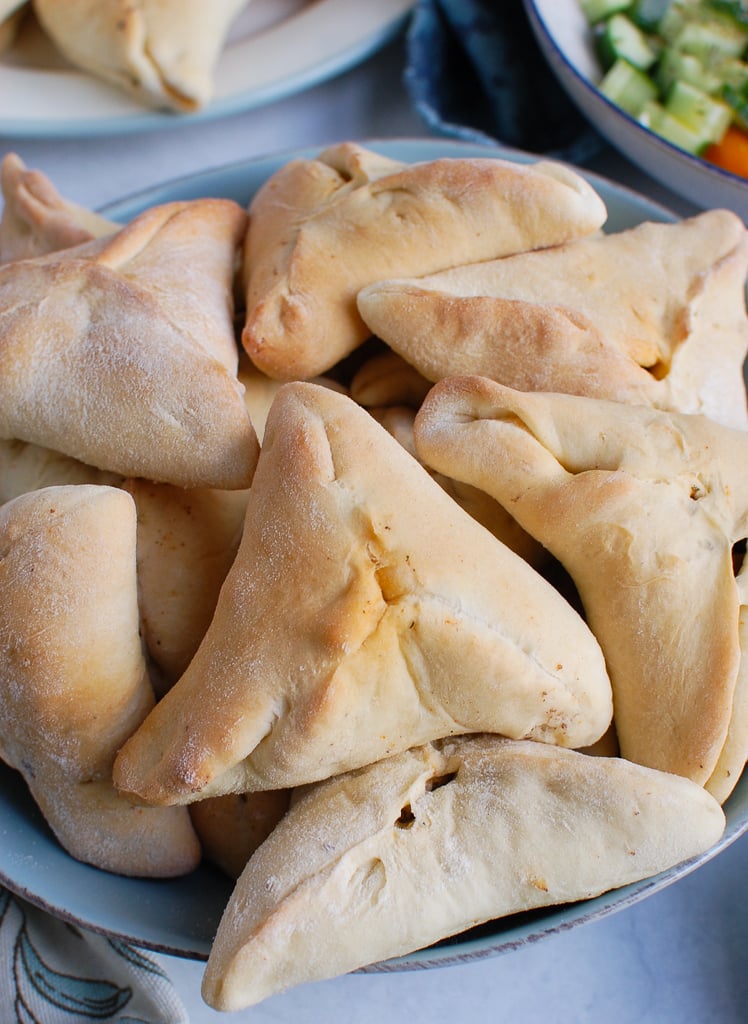 Lebanese Meat Pie Recipe in a big bowl 