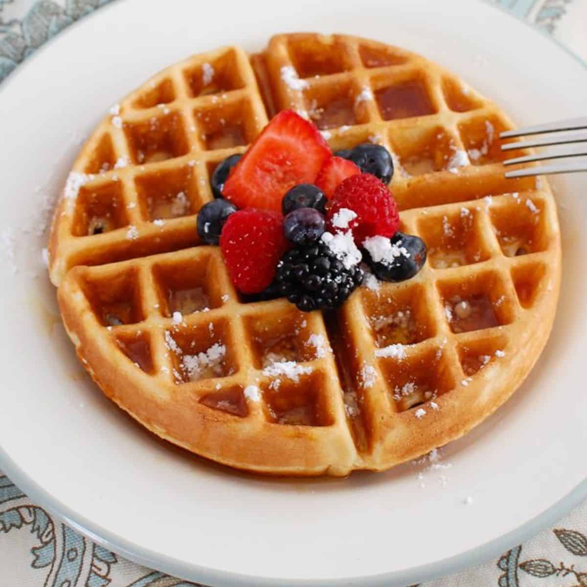 Greek Yogurt Waffles