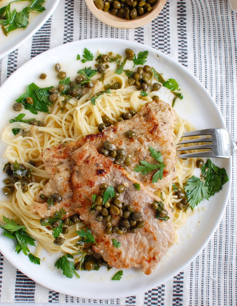 Veal Piccata with parsley
