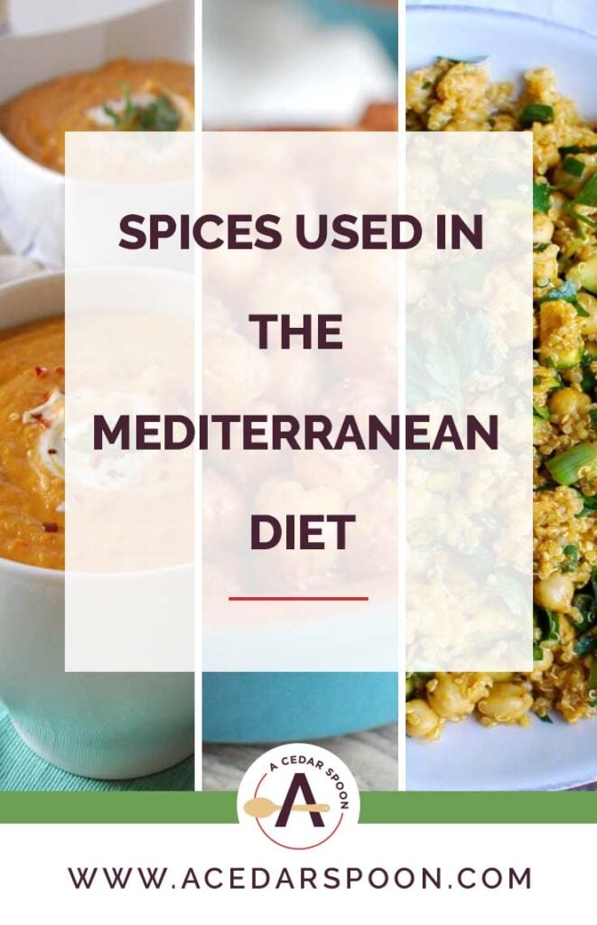 Mediterranean Spices with soup