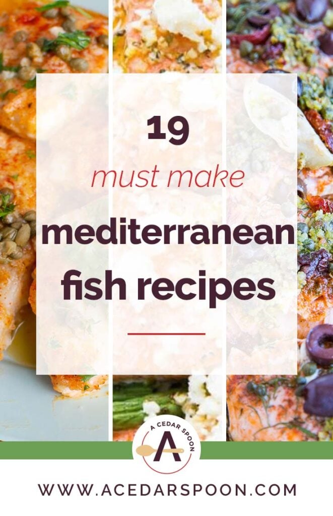 19 Must Make Mediterranean Fish Recipes Collage 