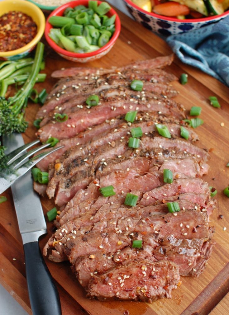 Asian Marinated Flank Steak Image 2 A Cedar Spoon