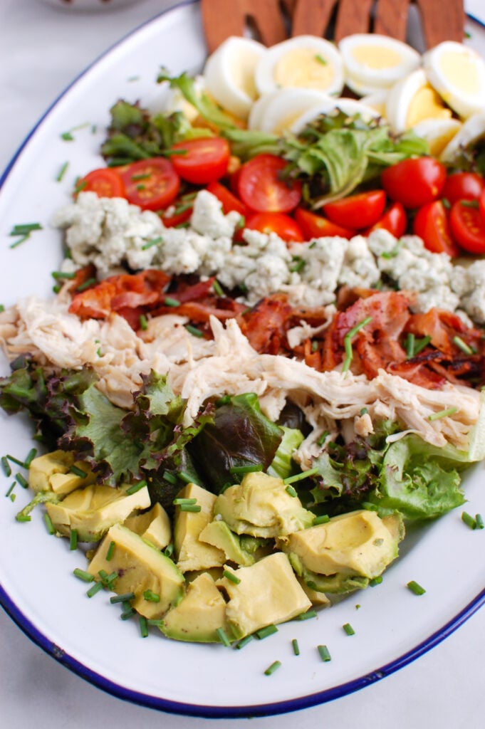 Cobb Salad on platter