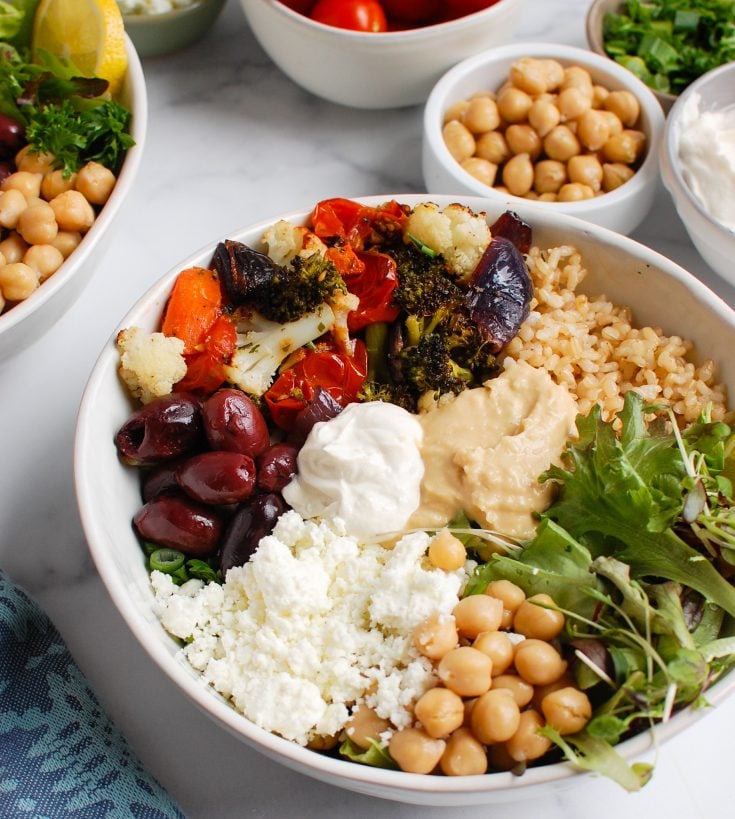 Mediterranean Buddha Bowl - A Cedar Spoon