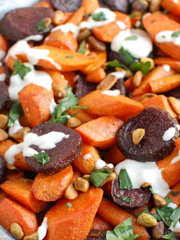 Roasted Carrots and Beets with Tahini 1200 x 1200