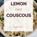 Lemon Herb Couscous with Logo 1