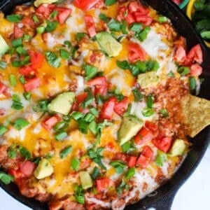 Beef Taco Dip Recipe 1200 x 1200