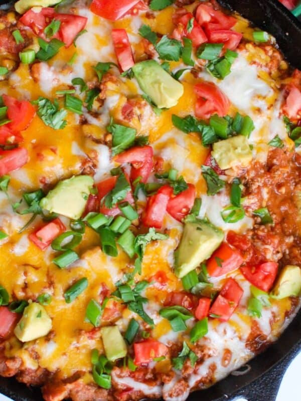 Beef Taco Dip Recipe 1200 x 1200