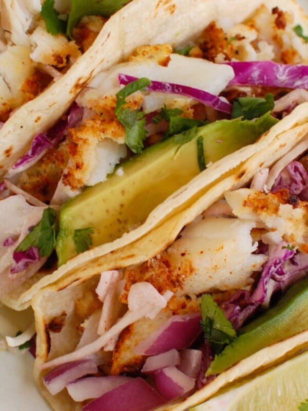 Easy Cod Fish Tacos 1200 x 1200